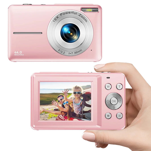 Children'S Digital Camera, Fhd 1080P Mini Camera with 32GB SD Card, 16X Digital Zoom, Home Outdoor Travel Hd Digital Camera